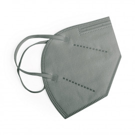 Maseczka z nadrukiem jednorazowa FFP2 - szara