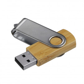 Drewniany pendrive USB, grawer logo