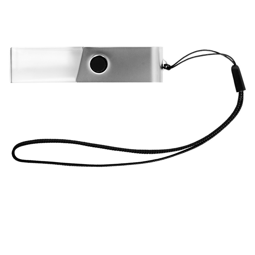 szklany pendrive twister z logo